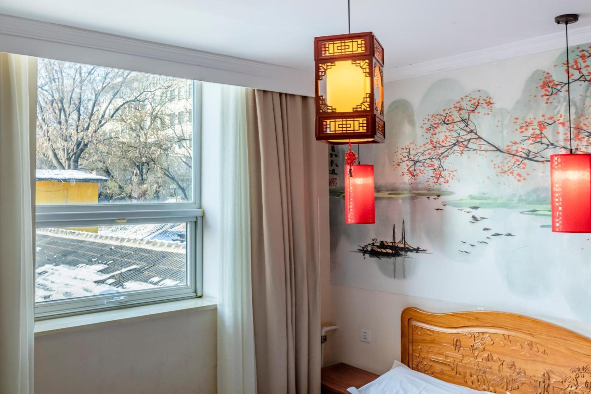 Happy Dragon City Center Alley Hotel -In The City Center With Big Window&Heater, Ticket Service&Free Coffee&Food Recommendation,Near Tian Anmen Forbiddencity,Easy To Get Traditional Walking Area&Shichahai Pequim Exterior foto